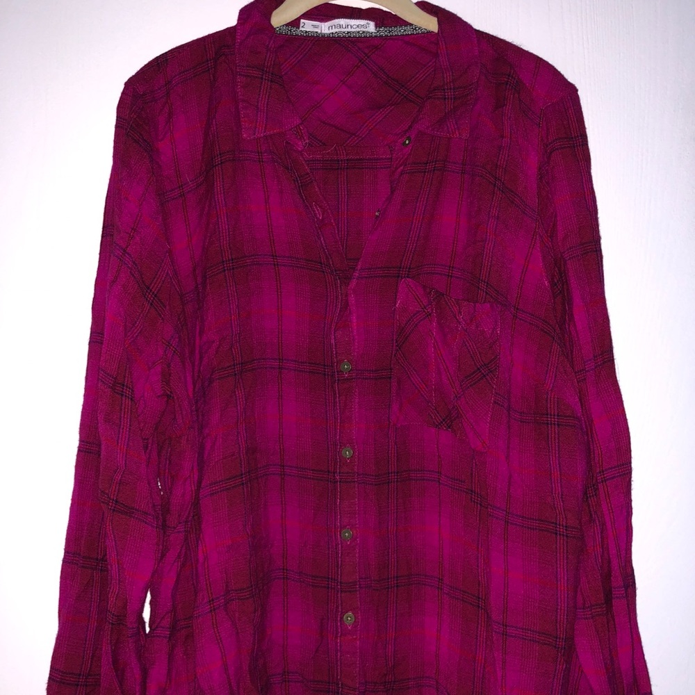 Maurice’s Pink Flannel